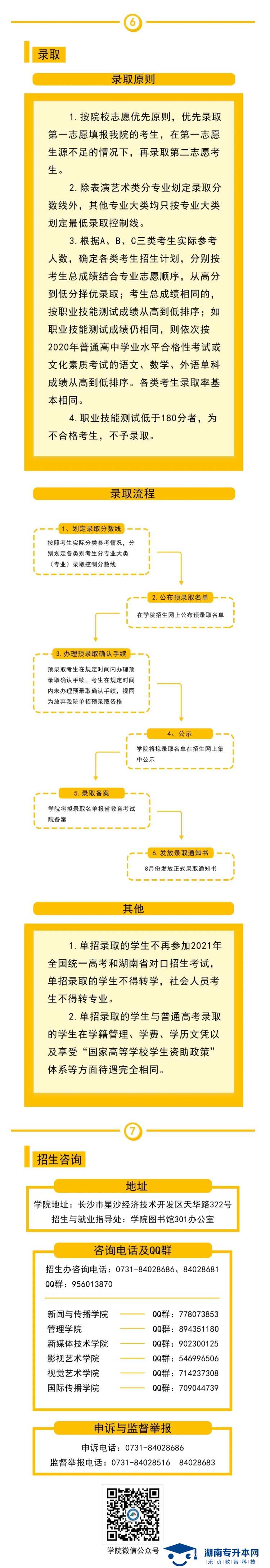2021年湖南大眾傳媒職業(yè)技術(shù)學(xué)院單獨招生簡章(圖7)