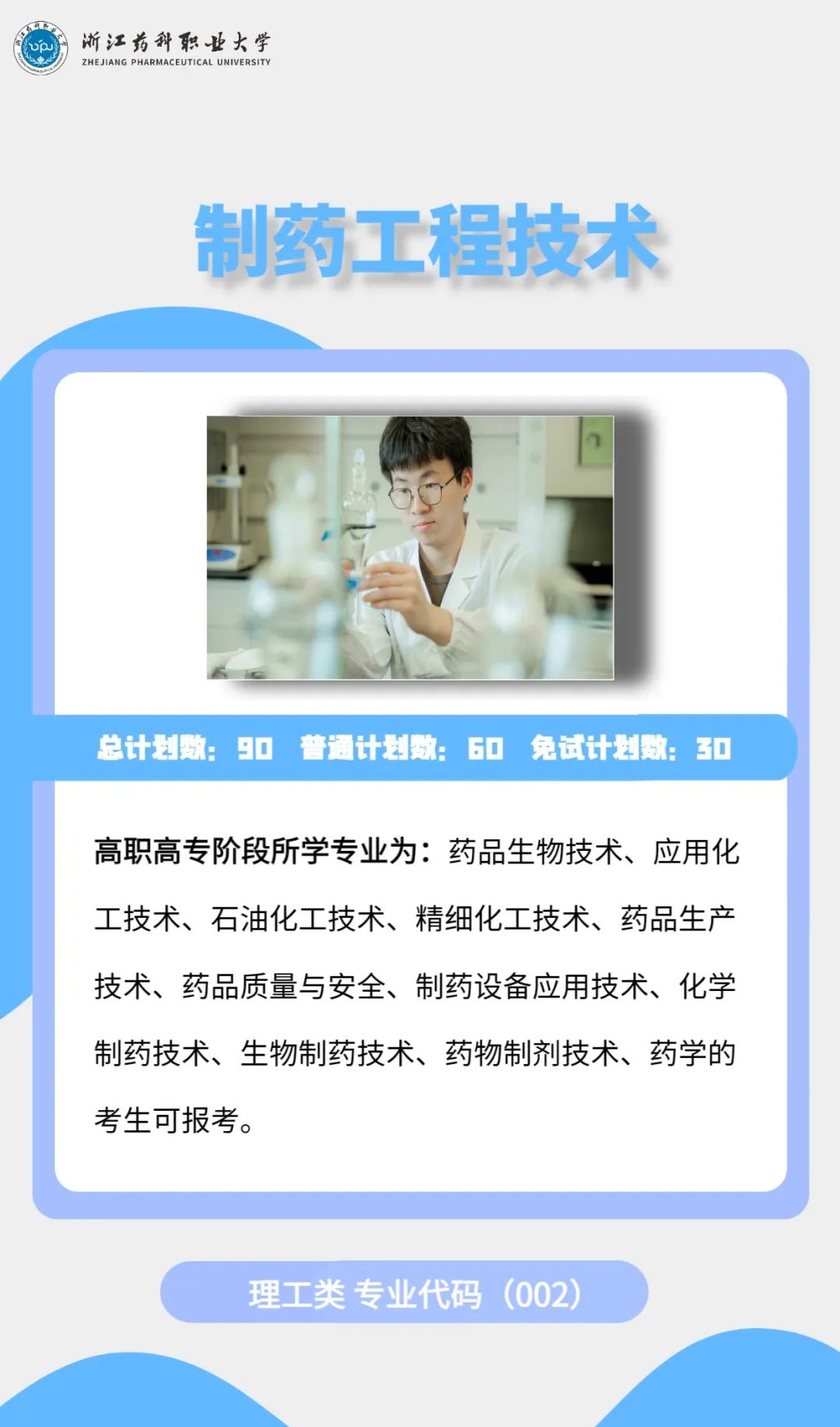 2023年浙江藥科職業(yè)大學(xué)專升本招生簡(jiǎn)章公布(圖4)