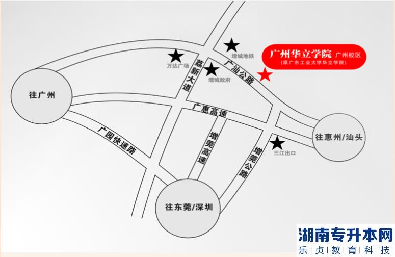 廣東2023年專升本廣州華立學(xué)院考點(diǎn)指引(圖4)